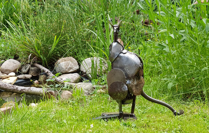 Kängurumutter mit Baby